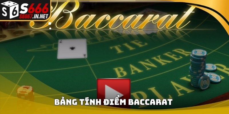 Bảng tính điểm minh họa Thuật ngữ baccarat cần biết Bảng tính điểm minh họa Thuật ngữ baccarat cần biết