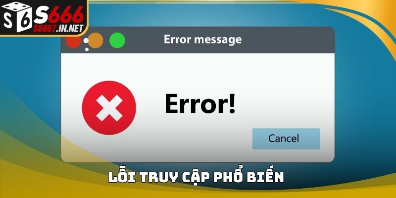 Thống kê lỗi truy cập phổ biến khi người dùng đăng nhập Thống kê lỗi truy cập phổ biến khi người dùng đăng nhập